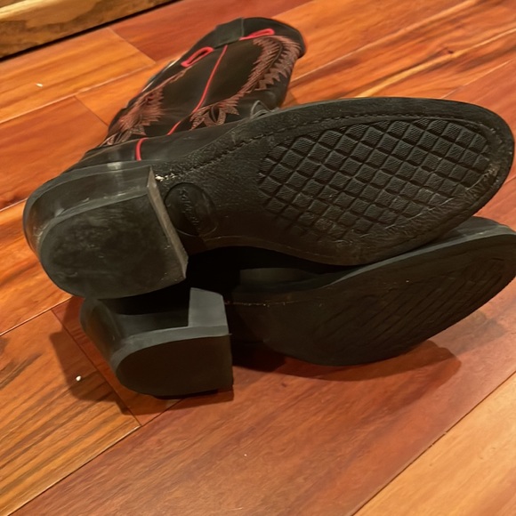 TEXAS LEATHER COWBOY BOOTS - Picture 6 of 10